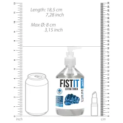 Fist It Lubrifiant Eau Fist It Extra Thick - Bouteille Pompe 500ml